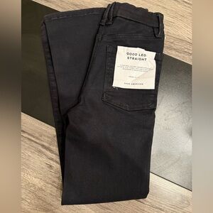 NWT-Good American Black Jeans